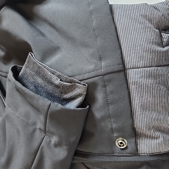 Size S Prana black and gray  jacket.  D38 - Picture 11 of 13